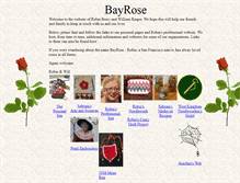 Tablet Screenshot of bayrose.org